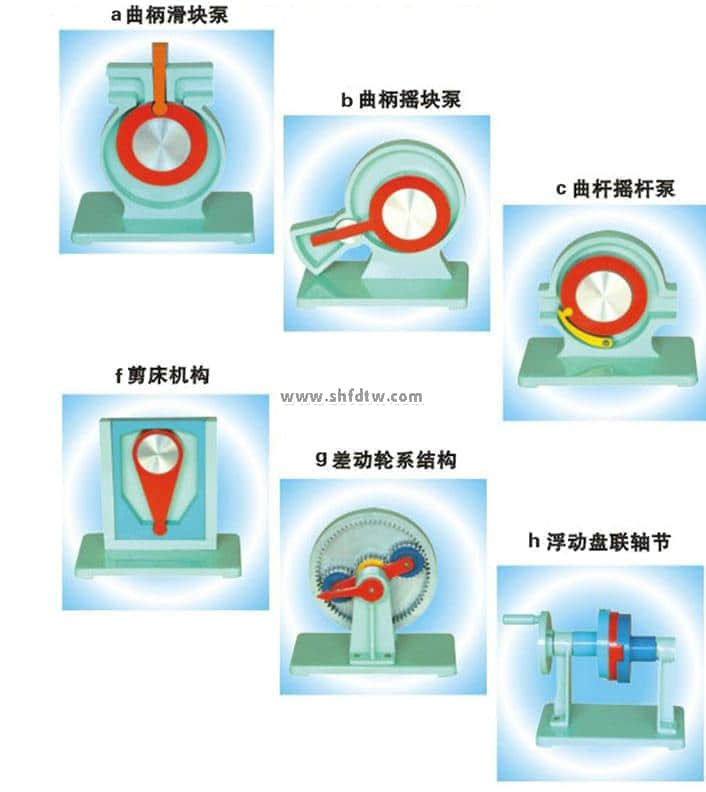 全鋁制機構運動簡圖測繪模型