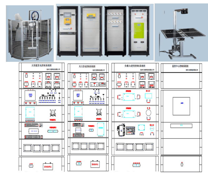 SHZR-2A型 風光互補發電實訓系統