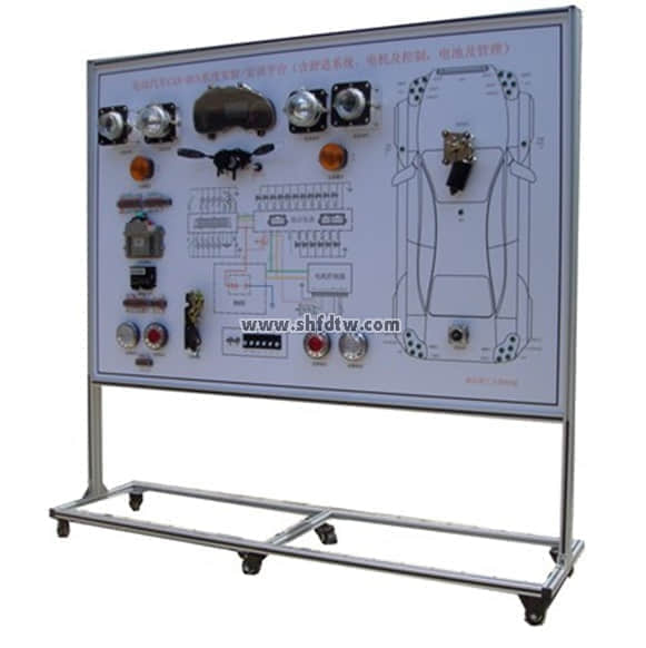 電動汽車整車CAN總線網(wǎng)絡(luò)系統(tǒng)示教板