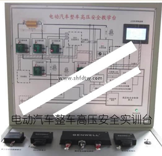 電動汽車高壓安全防護系統(tǒng)示教板