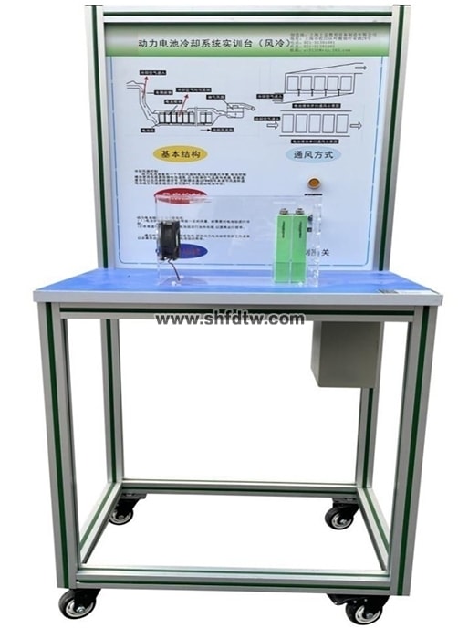 動力電池冷卻系統實訓臺（風冷）